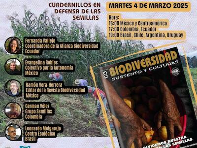 Video de la presentación de la revista Biodiversidad #123